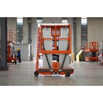 Hydraulic Mobile Lift Manufacturer - Vertical Aluminium Double Mast Aerial Platform