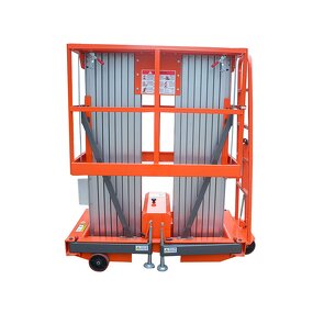 Manual Hydraulic Lifter Factory - Aluminum Alloy Light Weight Mobile Basket Lift