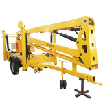 Trailer Mounted Cherry Picker Manufacturer - 10m Hot Selling Telescopic Boom Lift