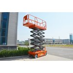 Electric Scissor Lift Platform Factory - 10m Automatic Self Propelled Mobile