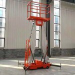 Aluminium Electric Ladder Lift Manufacturer - 4-16m Mast Vertical Personnel Lift