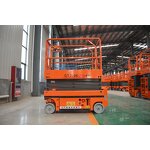 Hydraulic Scissor Lift Factory - 4-14m Cheap Portable Four Wheels Automatic