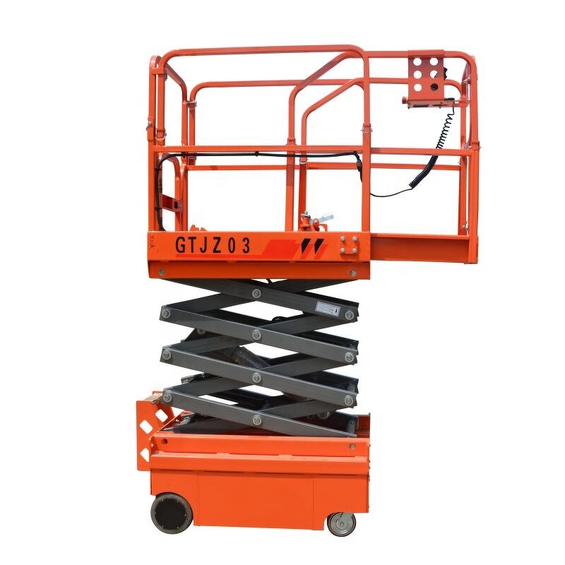 Electric Scissor Lift Platform Factory - 10m Automatic Self Propelled Mobile