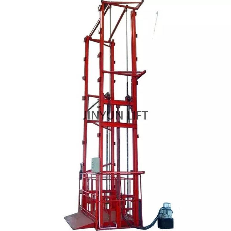 Hydraulic Freight Elevator Factory - Vertical Warehouse Goods Lift for Mezzanine