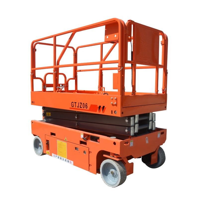 Mobile Scissor Lift Factory - 12m Cheap Portable Motorcycle Sky Lift Platform
