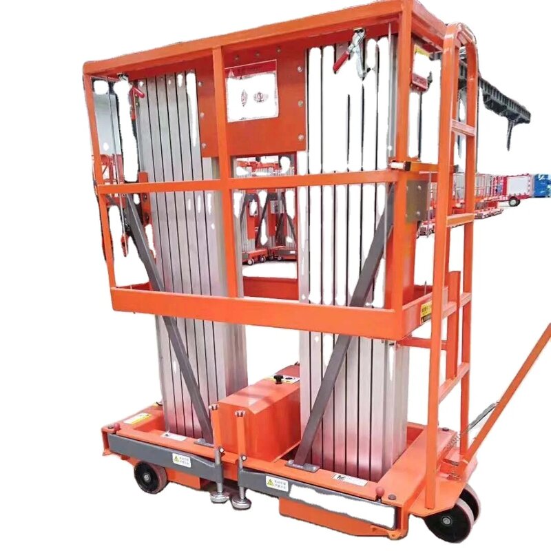 Aluminium Electric Ladder Lift Manufacturer - 4-16m Mast Vertical Personnel Lift