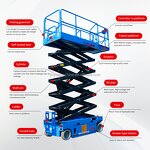 Battery Scissor Lift Platform Manufacturer - Electric Hydraulic Mobile Aerial Work