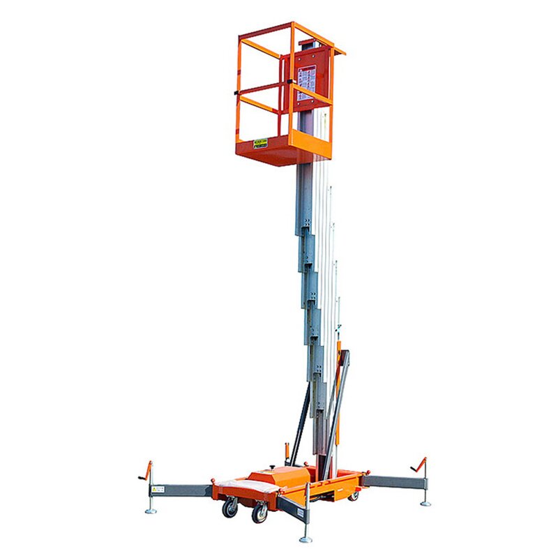 Portable Aluminium Lift Factory - 4-8m Electric Hydraulic Mast Telescopic Lift