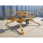 Battery Powered Boom Lift Factory - 10-18m Trailer Mounted Spider Hydraulic Platform