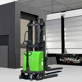 Semi-electric Stacker Factory - Small Long Battery Life Stacker