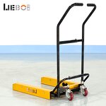 Plate Truck Supplier - Plastic Container Transport Cart Hand