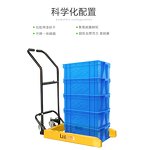Plate Truck Supplier - Plastic Container Transport Cart Hand