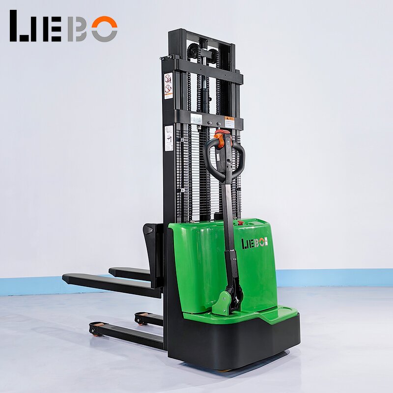 Electric Stacker Manufacturer - 1.5 Ton 5.5m Walking Type