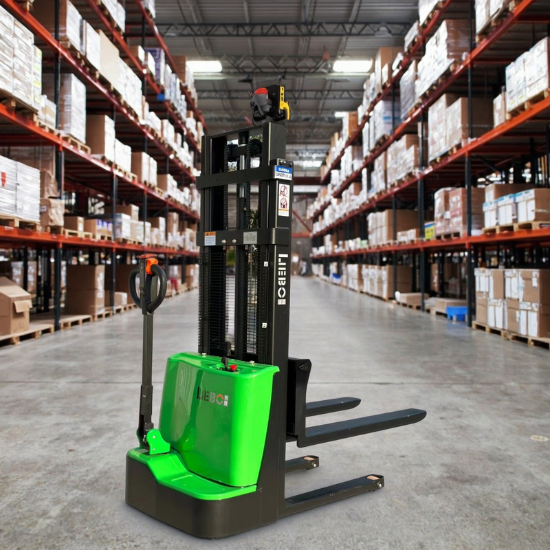 Electric Stacker Factory - Walking Type Electric Stacking Truck