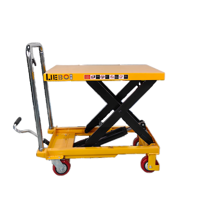 Hydraulic Scissor Lift Table Manufacturer - 150-500kg 1M Height with Rollers