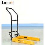 Manual Turnover Box Trolley Supplier - Plastic Shopping Basket Trolley