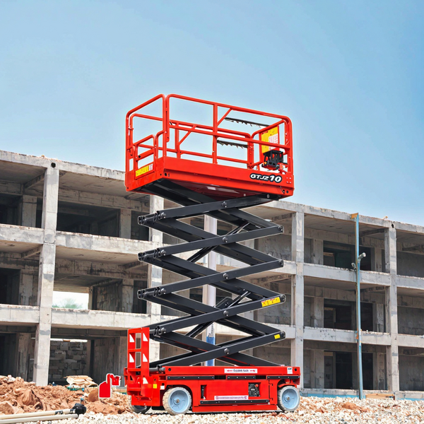 Scissor Lift Aerial Vehicle Factory - 10m Mobile Self-propelled Lift