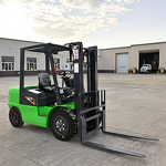 Mini Electric Forklift Supplier - 3 Ton 3000kg Four Wheel Stacker
