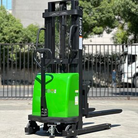 Semi Electric Stacker Supplier - 1500kg 1.6m Warehouse Stacker