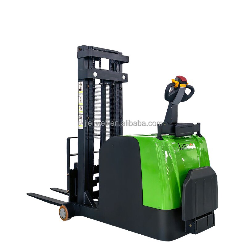 Electric Pallet Stacker Supplier - 1000kg Standing Battery Stacker