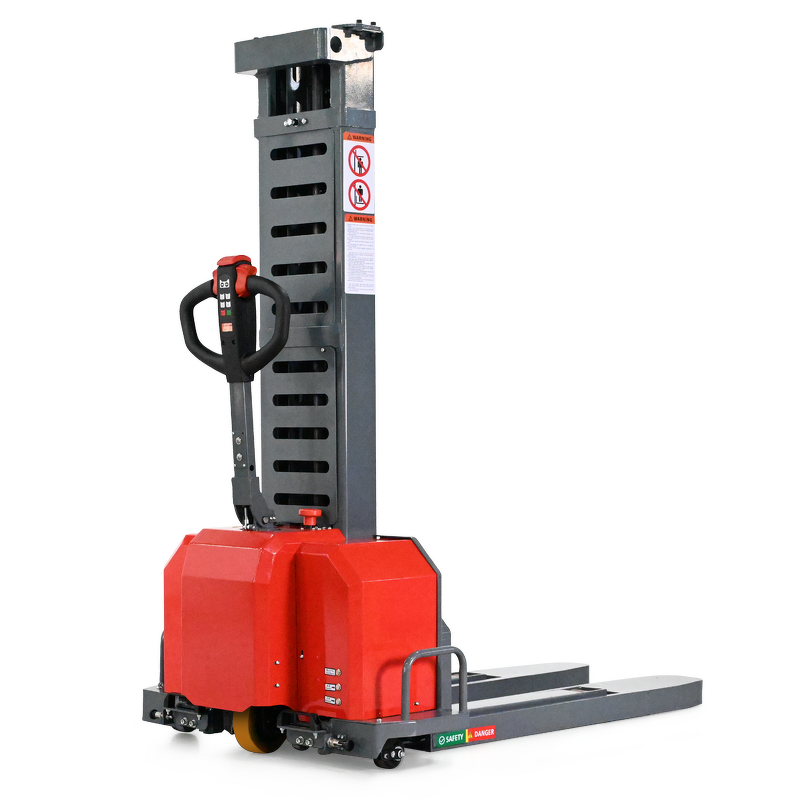 Self Lift Stacker Supplier - 1 Ton CE Certified Lithium Battery