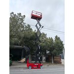 Scissor Lift Aerial Vehicle Factory - 10m Mobile Self-propelled Lift