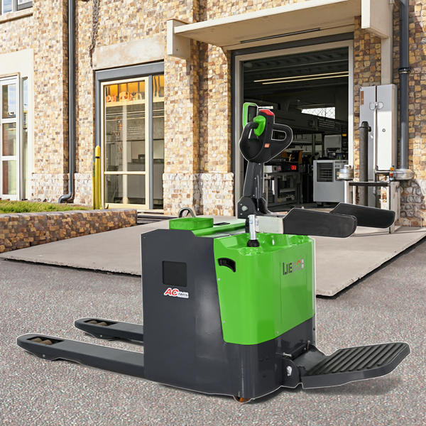 Electric Pallet Jack Manufacturer - Semi Walkie Straddle Reach Stacker