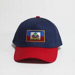Haiti Soccer Baseball Cap Factory - 6-Panel Cotton Embroidery Sporty Team Hat