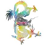 Rainbow Reflective Iron on Patches Factory - Custom Logo Printing Decal for Clothing