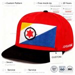 Bonaire Flag Baseball Cap Manufacturer - Embroidered Independence Day Hat 20-Yr Exp