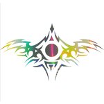 Rainbow Reflective Iron on Patches Factory - Custom Logo Printing Decal for Clothing