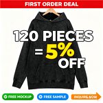 Unisex Cotton Hoodies Manufacturer - 400 GSM Heavyweight Gym Vintage Pullover