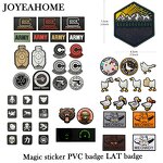 PVC Badge Label Manufacturer - Custom Magic Sticker Washable for Clothing