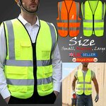 High Visibility Safety Vest Factory - Supertouch Multi-Pockets Winter Waistcoat