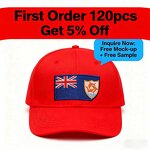 Vietnam Flag Baseball Cap Manufacturer - Front Embroidered Patriotic Hat Wholesale