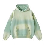 Acid Washed Hoodies Factory - Pure Color Cotton Spray Dyeing Embroidery