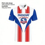 Paraguay Football Fan Items Factory - Breathable Quick Dry Adult Support
