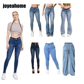 Women's Trendy Jeans Manufacturer - Plus Size Cargo Slim Fit Stretch Wholesale