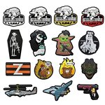PVC Badge Label Manufacturer - Custom Magic Sticker Washable for Clothing