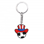 USA Themed Keychain Manufacturer - 2026 World Cup American Flag Fan Gift Car