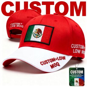 Mexican Flag Baseball Cap Factory - Embroidered Independence Day Hat 20 Years