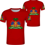 Haiti Flag T-shirts Manufacturer - Custom 3D Printed Soft Polyester Wholesale