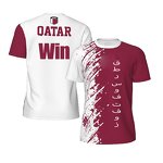 Qatar Soccer Jersey Factory - 2025-2026 Home Kit Custom Football Shirt