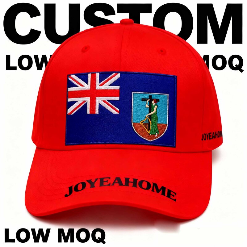 Montserrat Independence Merchandise Factory - Flag Embroidery Hats Flags Scarves