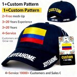 Colombia Independence Baseball Cap Manufacturer - Custom National Flag Embroidery Hat
