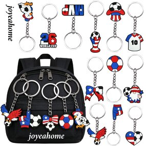 USA Themed Keychain Manufacturer - 2026 World Cup American Flag Fan Gift Car