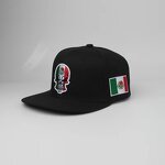 Mexico Flag Baseball Caps Factory - 6-Panel Cotton Snapback 3D Embroidery
