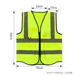 Executive Safety Vest Manufacturer - Unisex Reflective V-Neck Canvas Winter