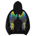 Rainbow Reflective Iron on Patches Factory - Custom Logo Printing Decal for Clothing