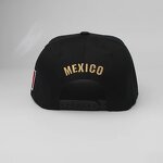 Mexico Flag Baseball Caps Factory - 6-Panel Cotton Snapback 3D Embroidery